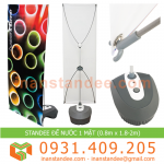 STANDEE ĐẾ NƯỚC 1 MẶT