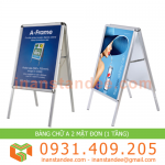 BẢNG CHỮ A 2 MẶT ĐƠN (1 TẦNG)