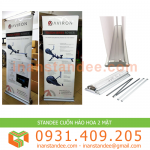 STANDEE CUỐN HÀO HOA 2 MẶT